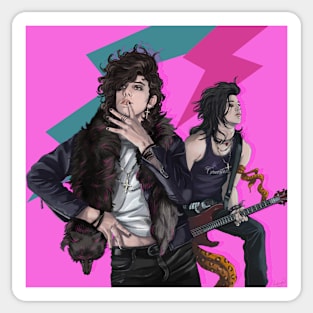 Goth rock boys Sticker